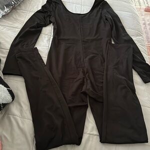 Amazon black jumpsuit size small